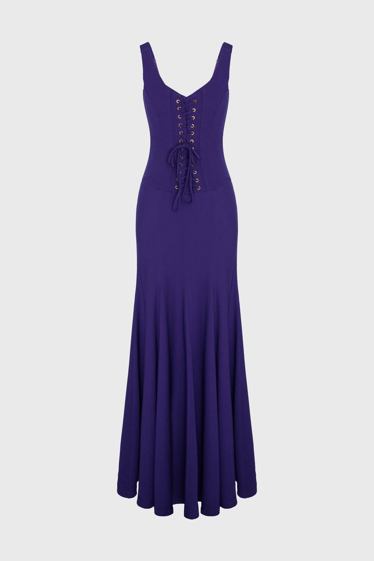 String Long Dress Purple