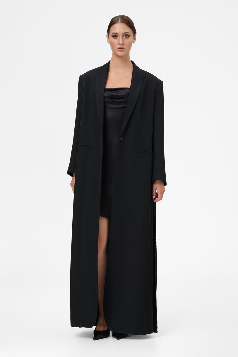 Urban Long Blazer Black