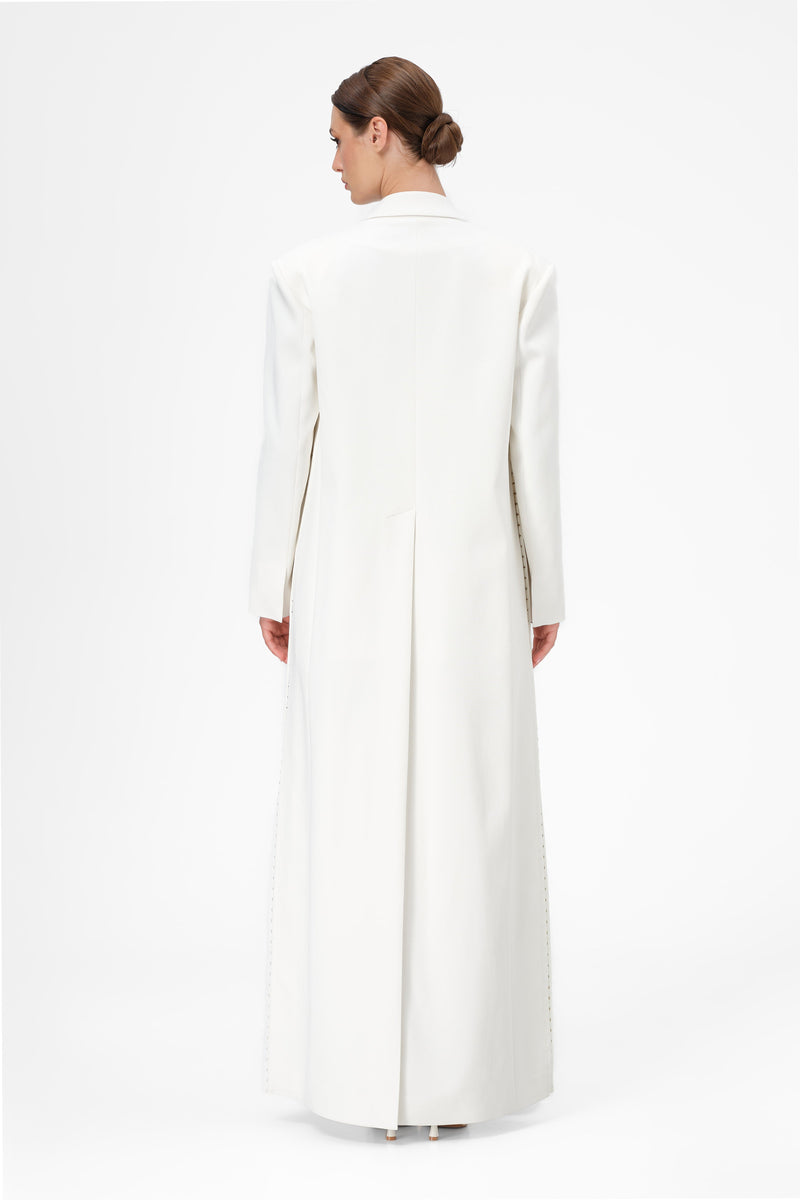 Urban Long Blazer White
