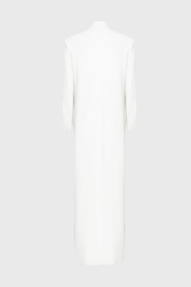 Urban Long Blazer White
