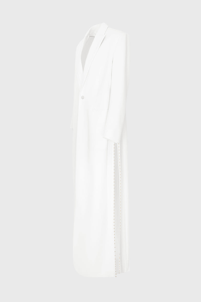 Urban Long Blazer White