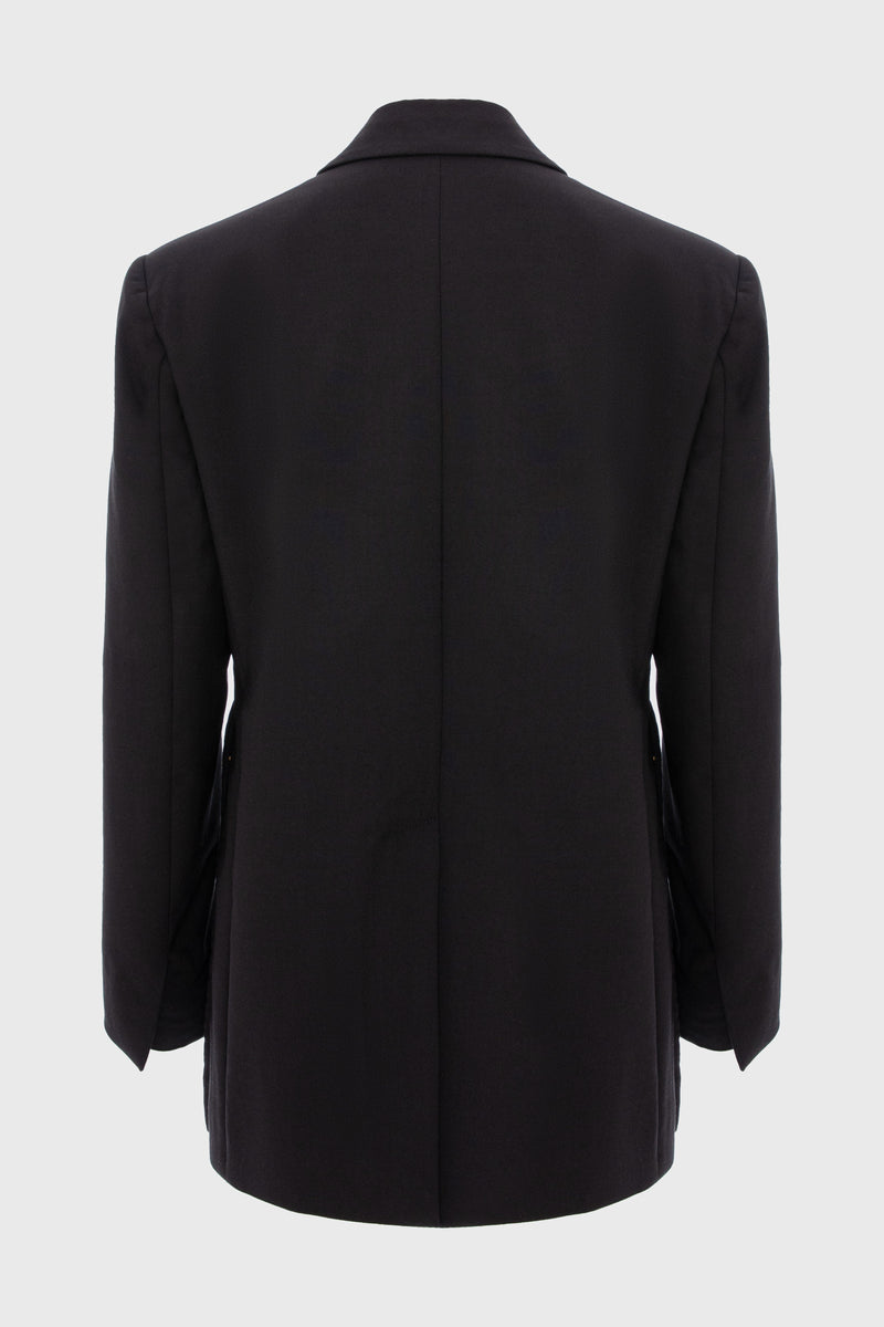 Urban Wool Blazer Black