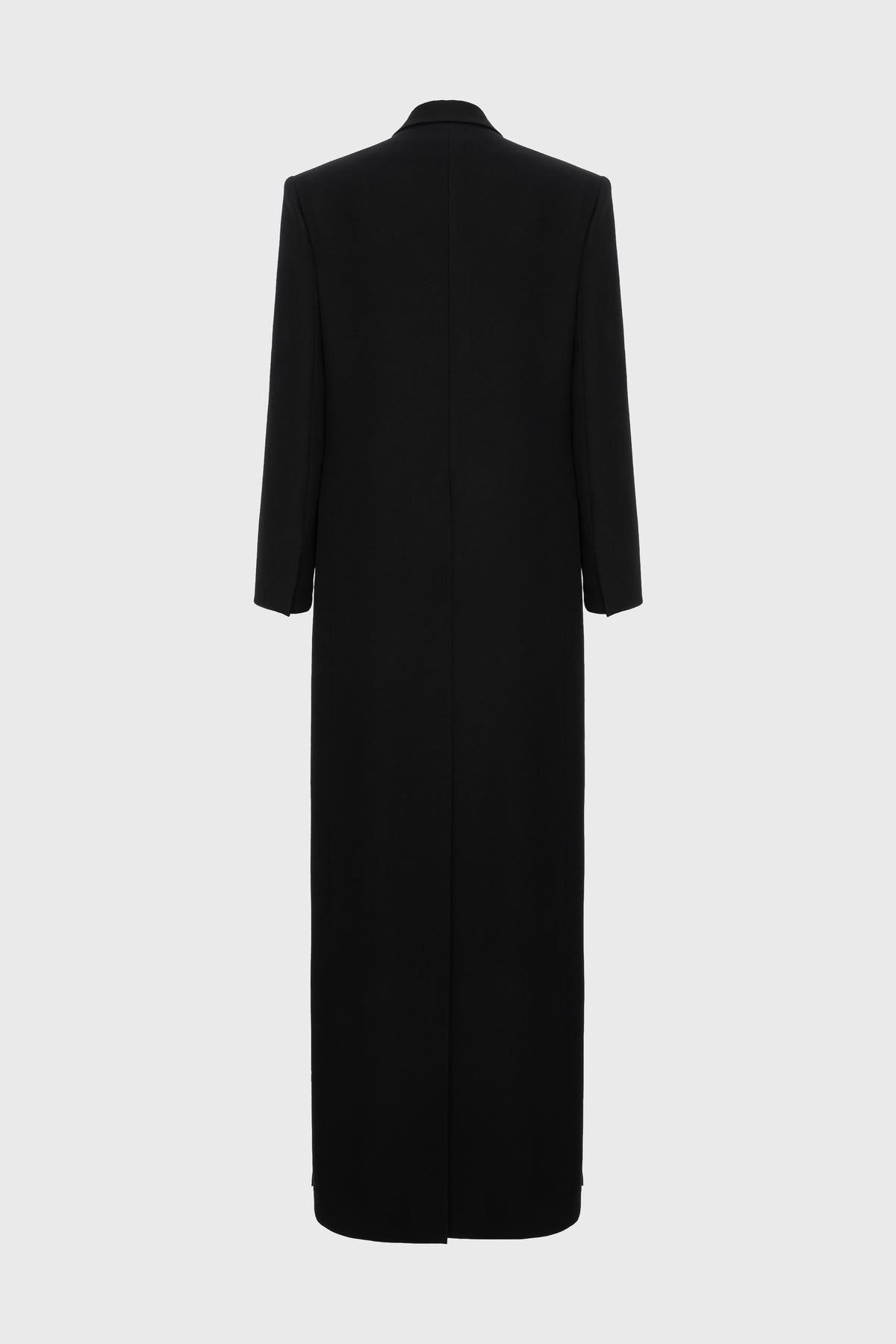 Urban Wool Long Blazer Black