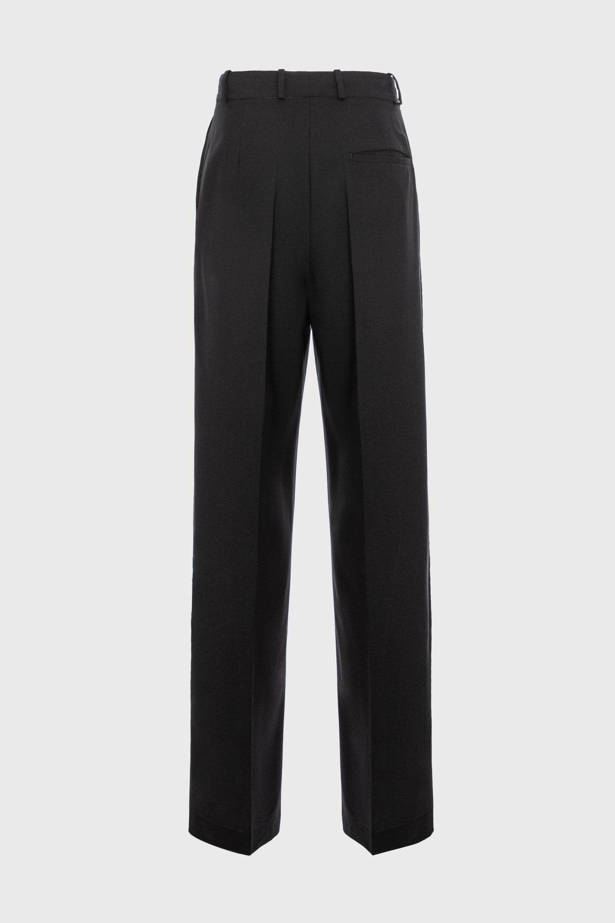 Urban Wool Trousers Black