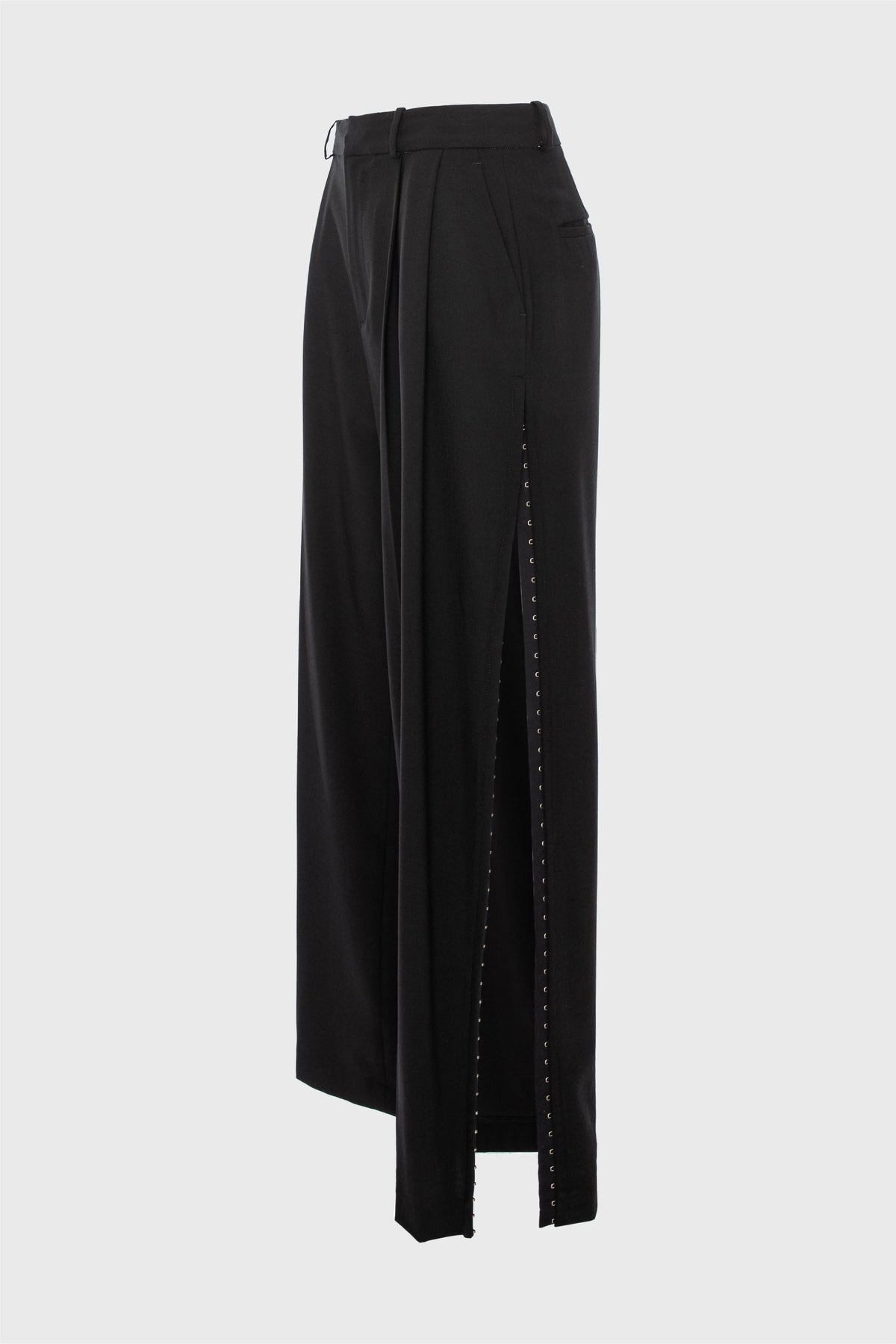 Urban Wool Trousers Black