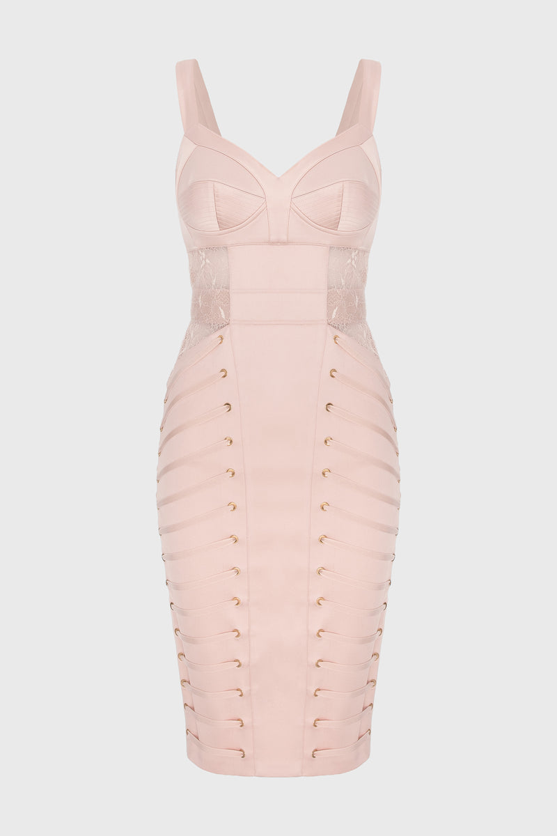 Zest Midi Dress Powder