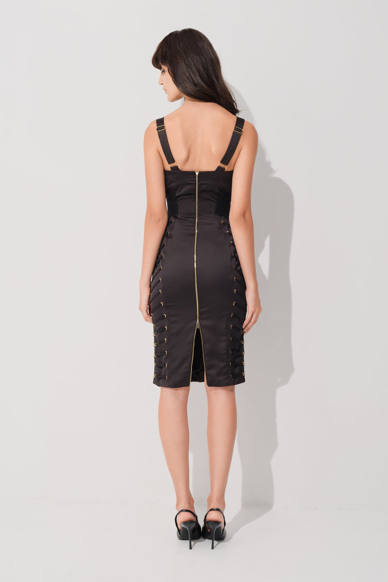 Zest Midi Dress Black