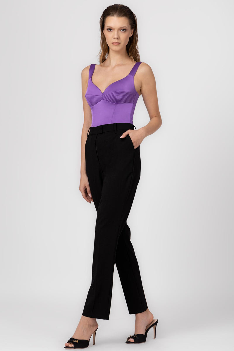 Haze Bra Top Violet