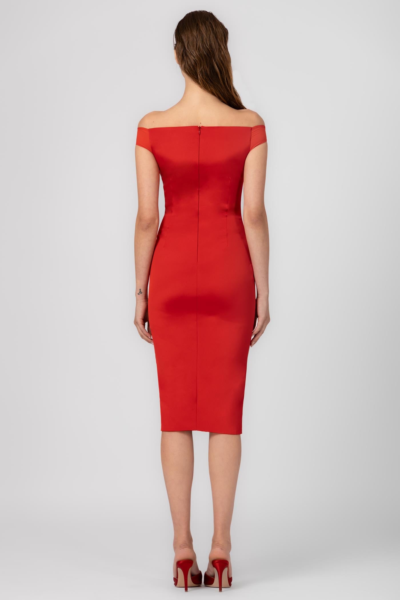 Ivy Dress Red