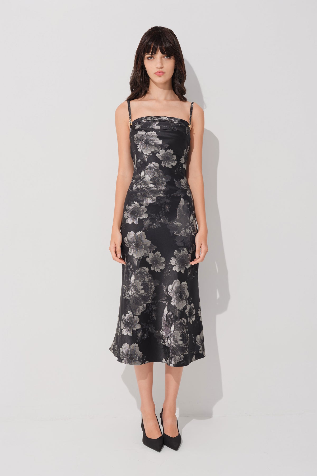 Slip Brocade Dress