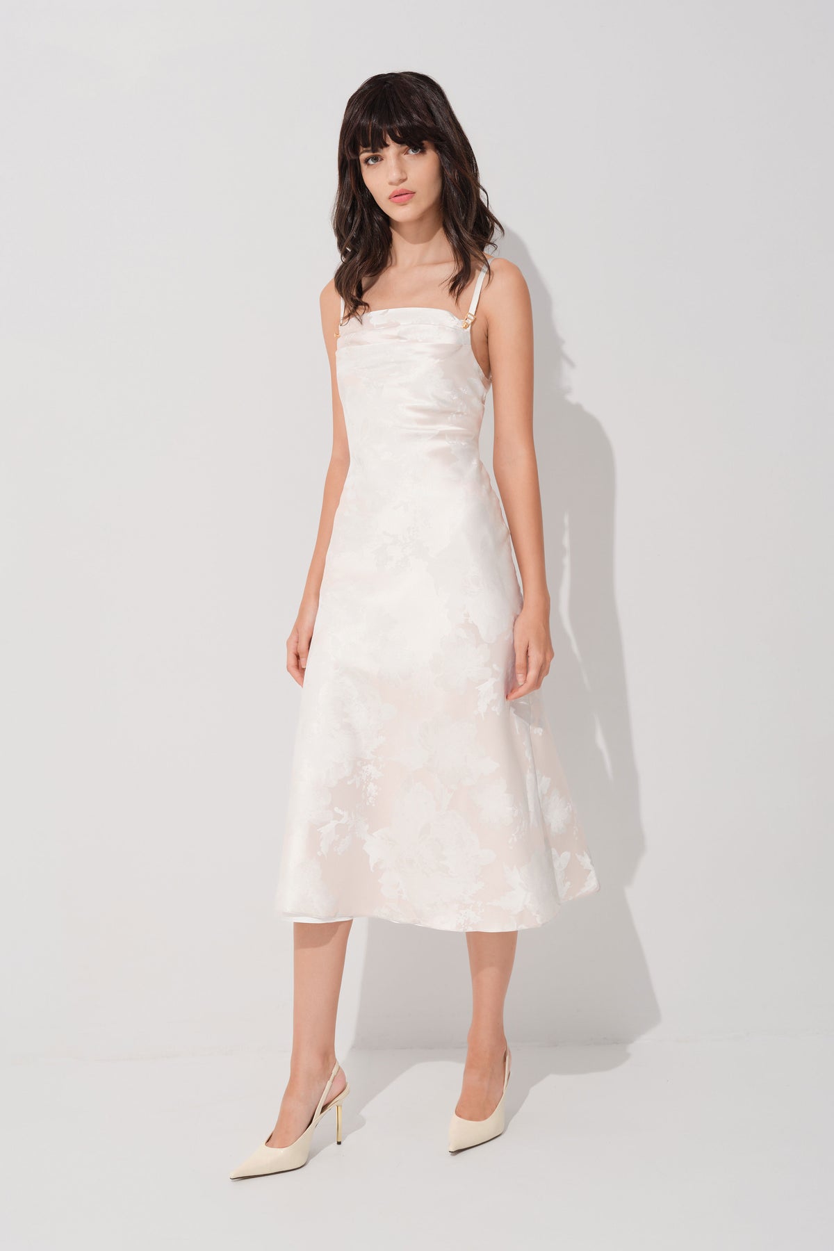 Slip Brocade Dress