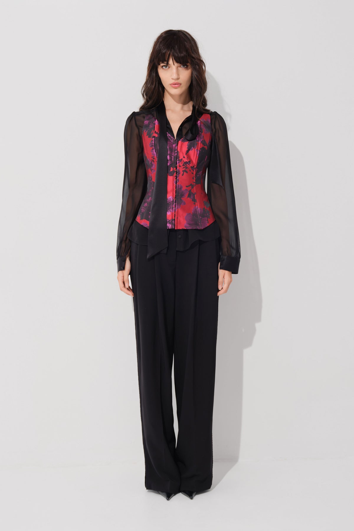 String Brocade Corset    |    Breeze Blouse    |    Urban Trousers