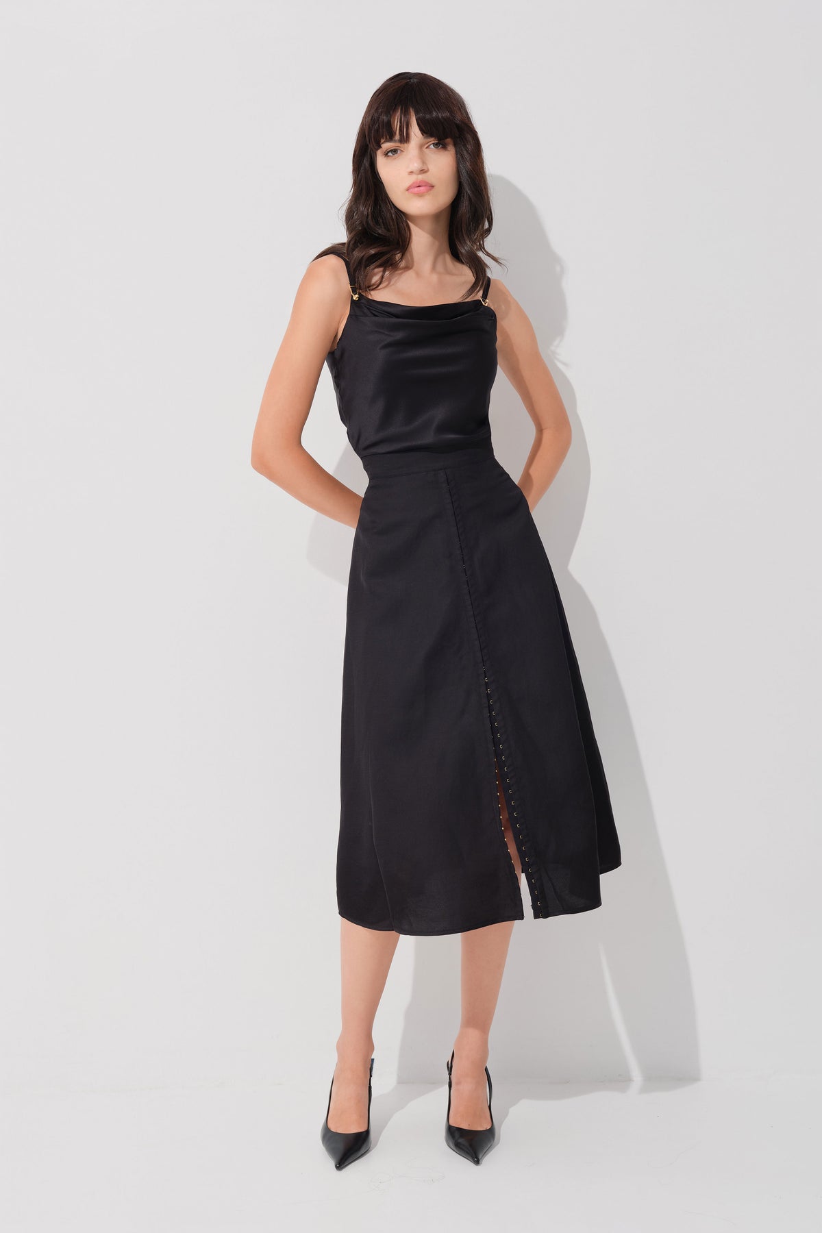 Slip Silk Top    |    Diversion Skirt