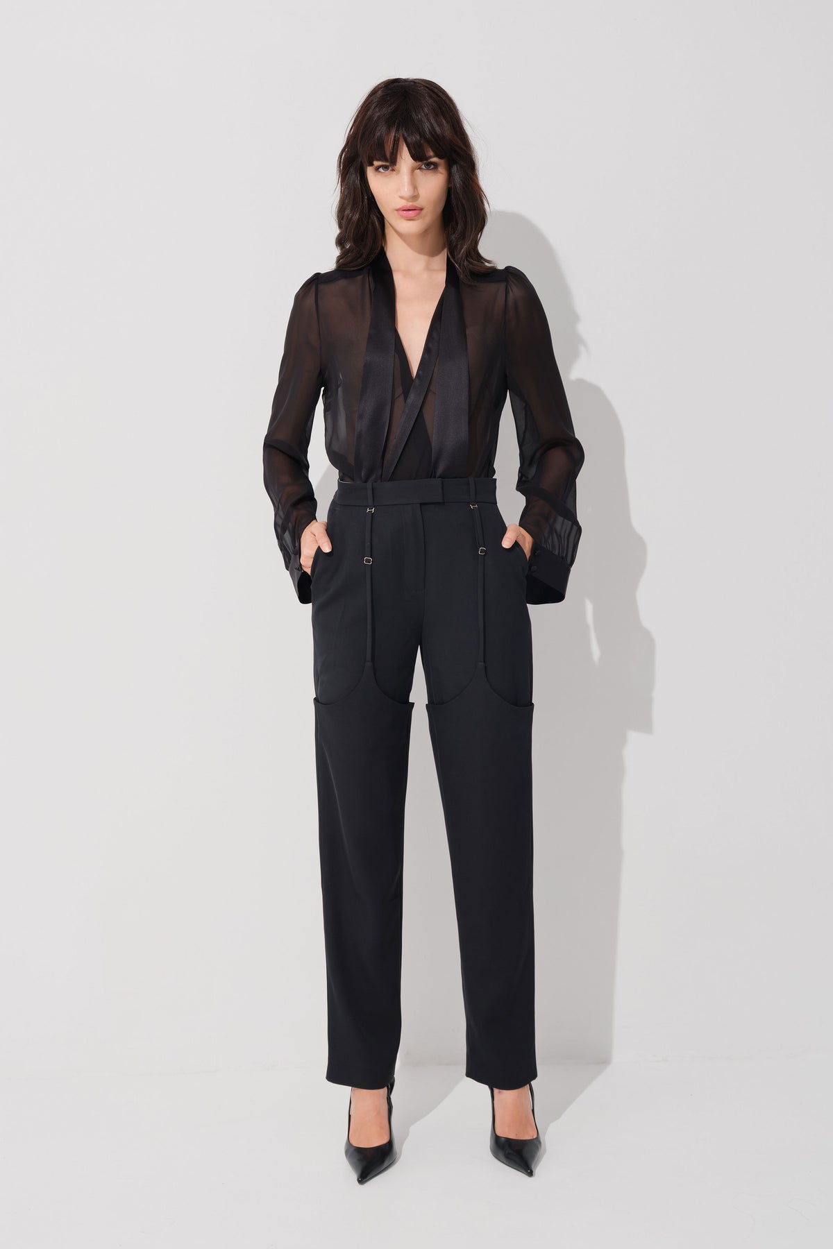 Breeze Blouse    |    Garter Trousers