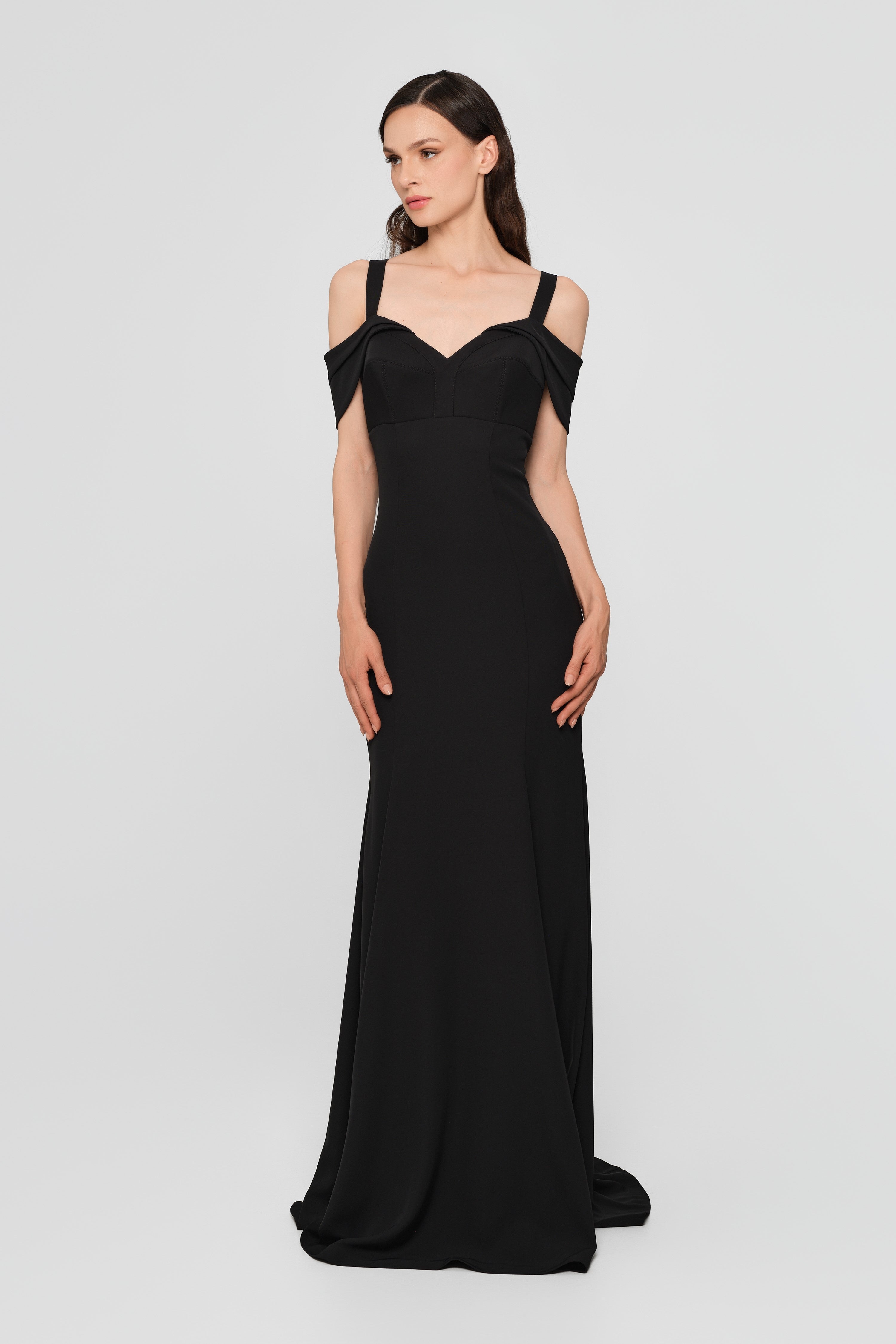 Candy Long Dress Black