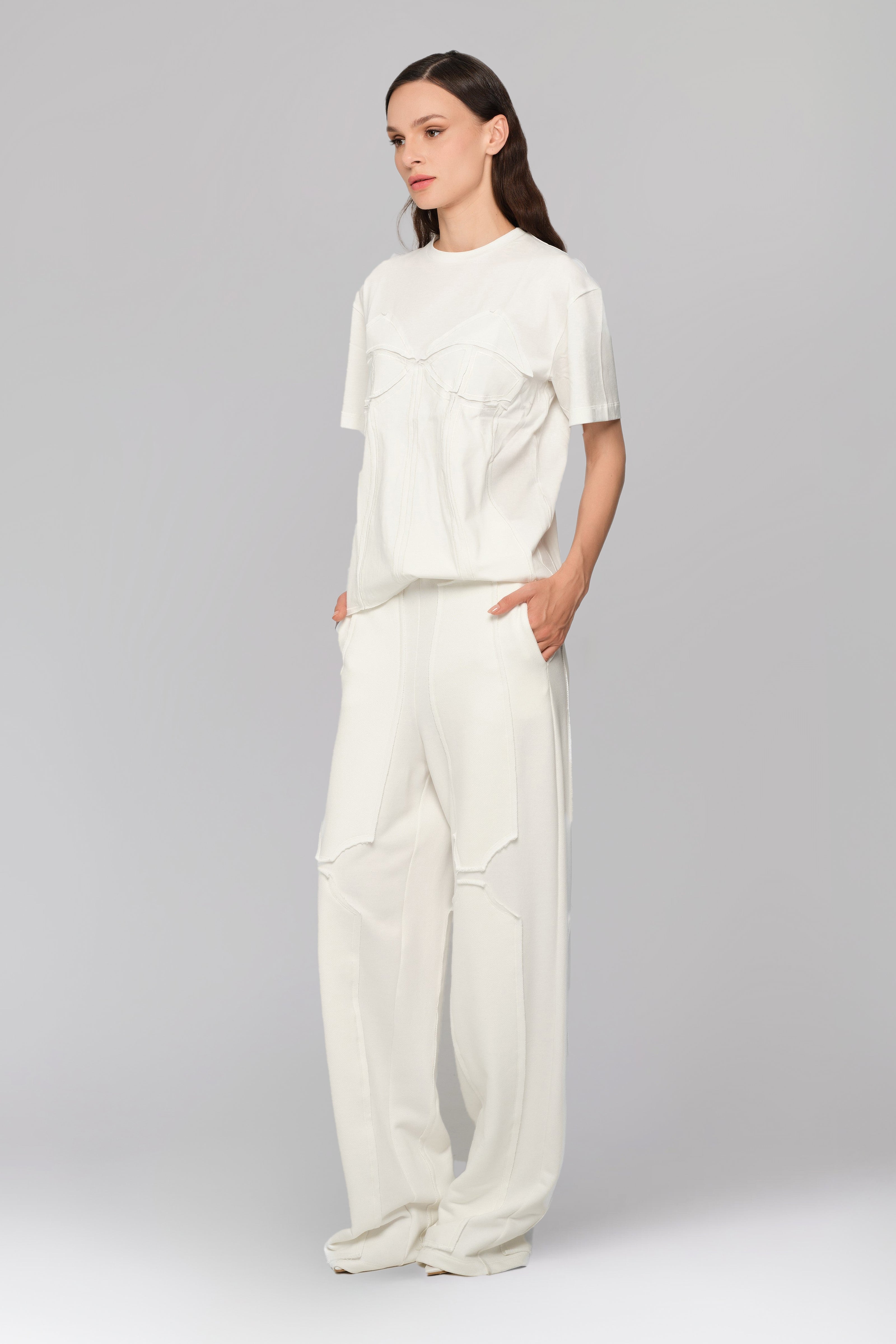 Deconstructed T-Shirt White