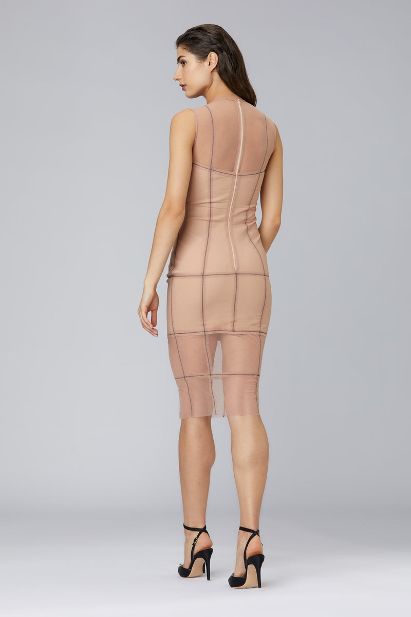 Figure Dress Nude