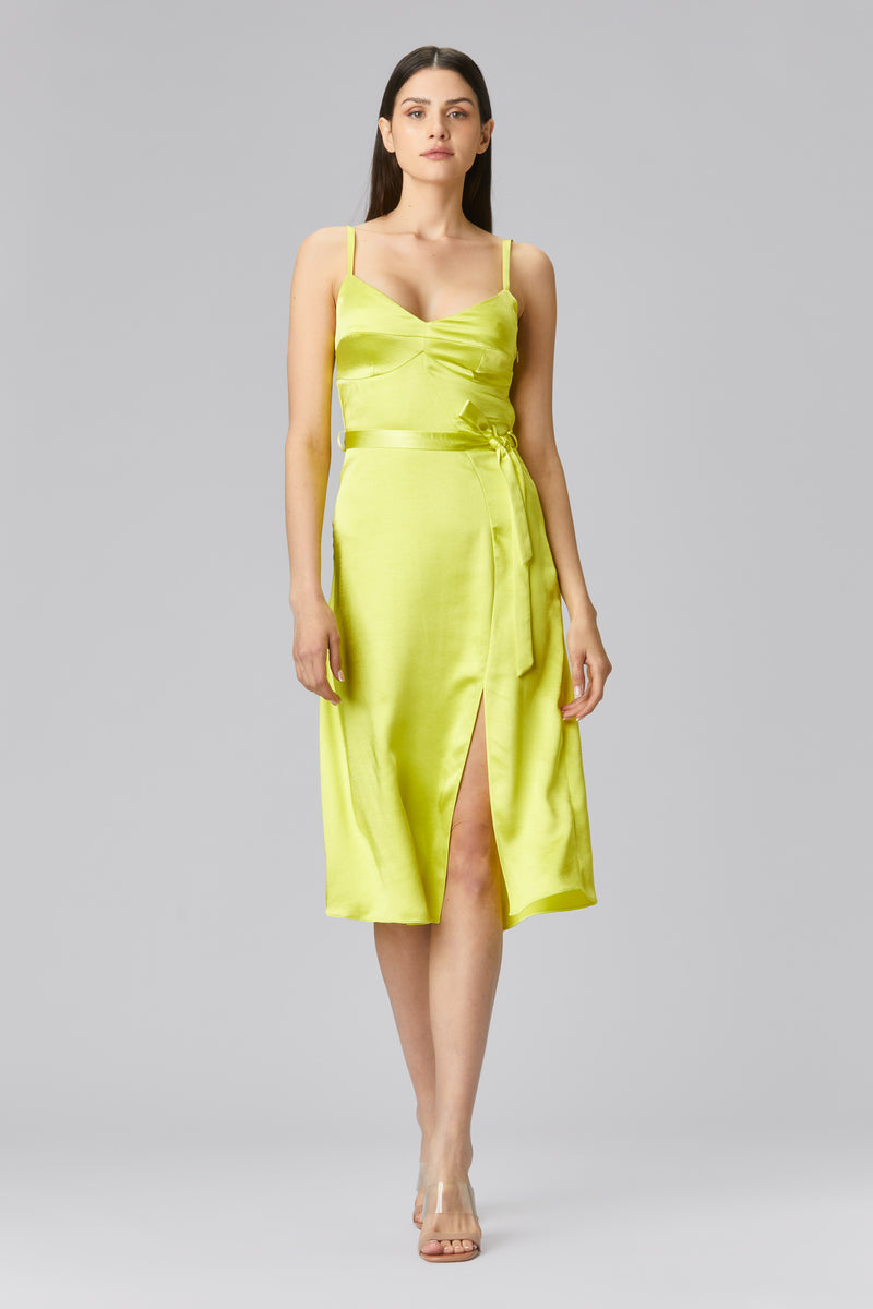 Slip Dress Lime