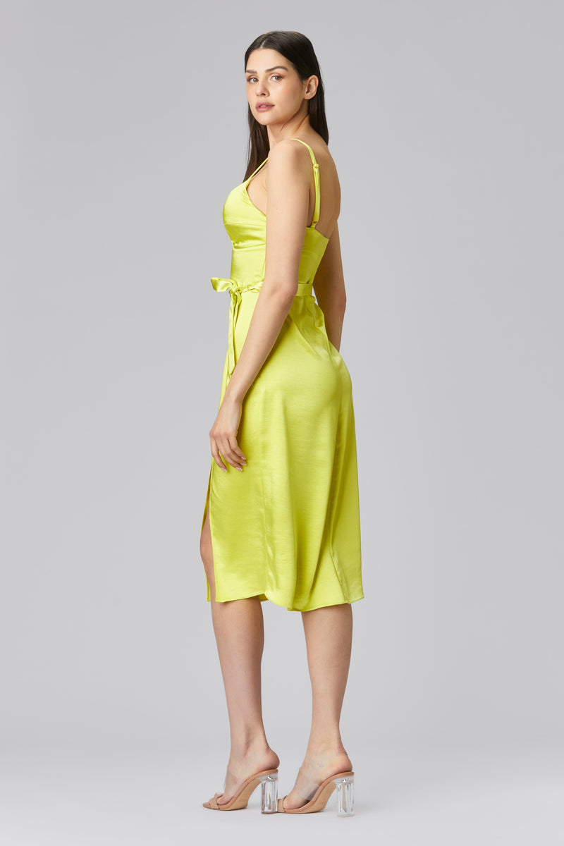 Slip Dress Lime